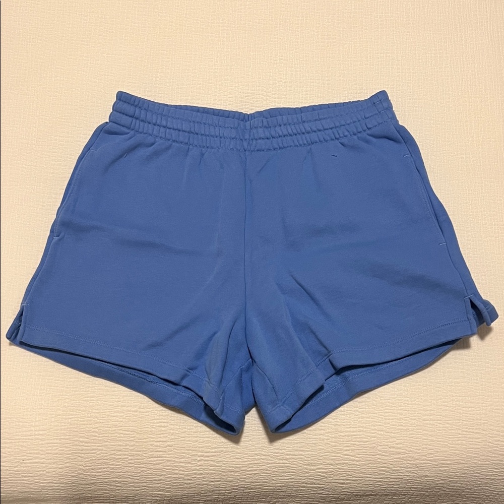 Abercrombie & Fitch Blue Sweat Shorts